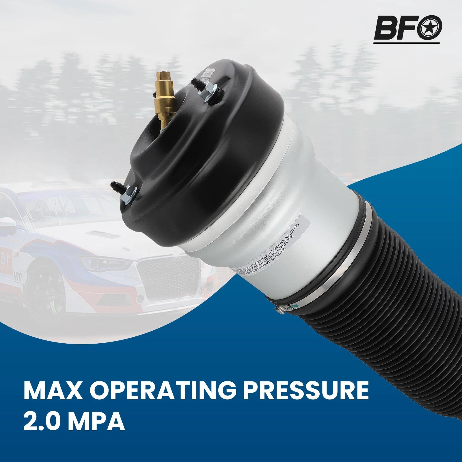 Front Left Air Suspension Shock Strut for Mercedes Benz 4MATIC (2000–2006)