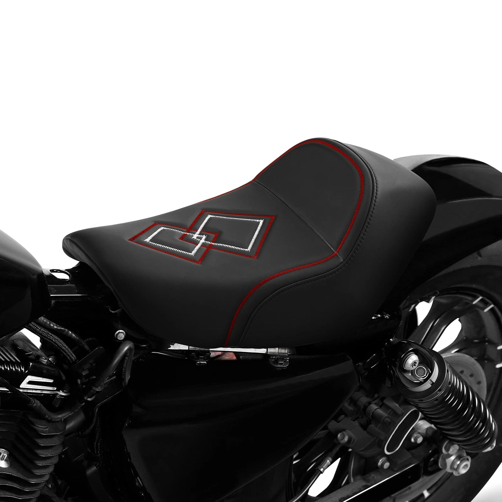 Solo Seat for Harley Sportster XL 883 XL1200 (2010–2022)