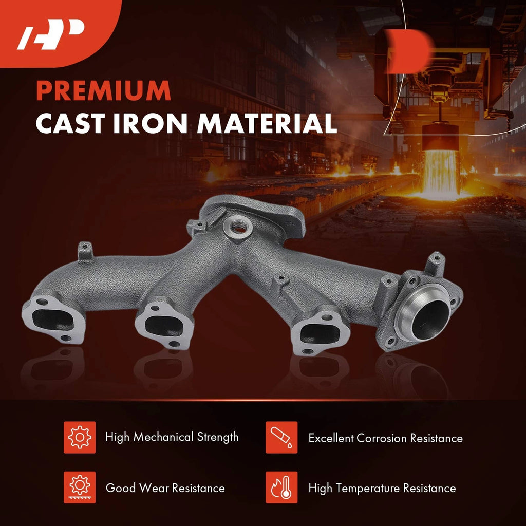 Left Exhaust Manifold Kit for Chevrolet Impala Buick Lucerne Pontiac (2006–2011)