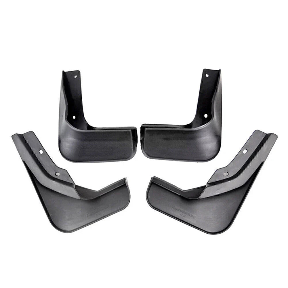 Black Front Rear Mud Flaps  for VW Jetta (2015-2017)