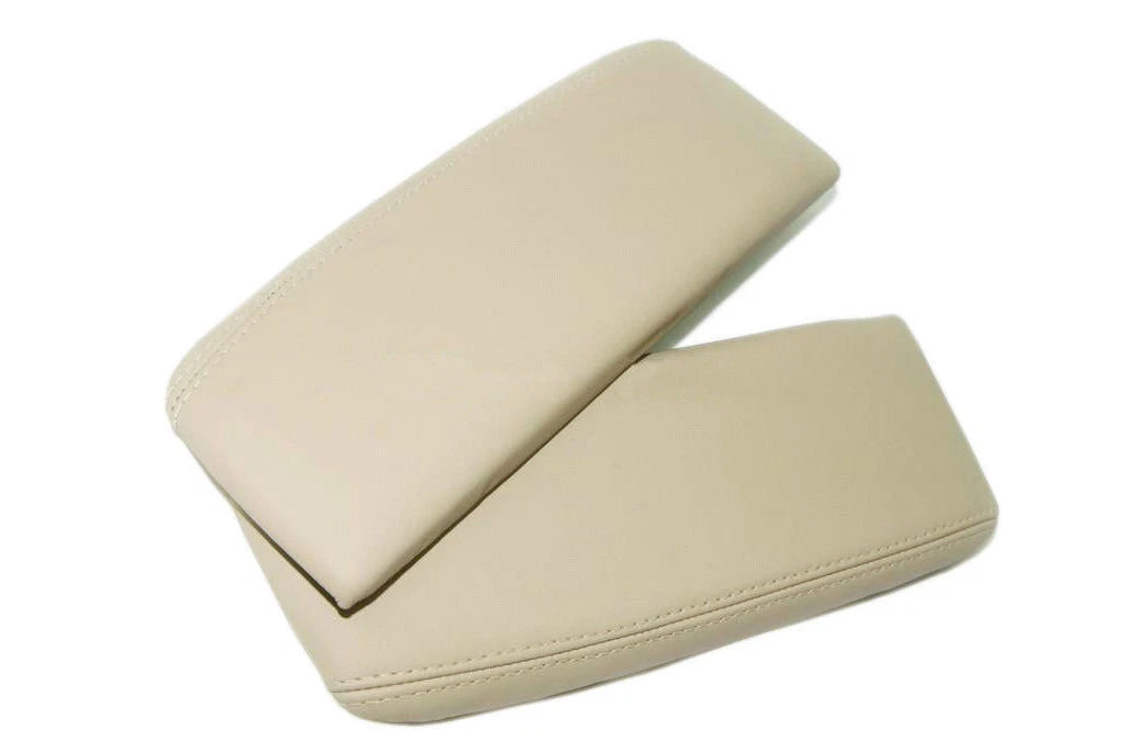 Center Console Armrest Cover for Acura RL (2005–2012) Beige Leather Synthetic