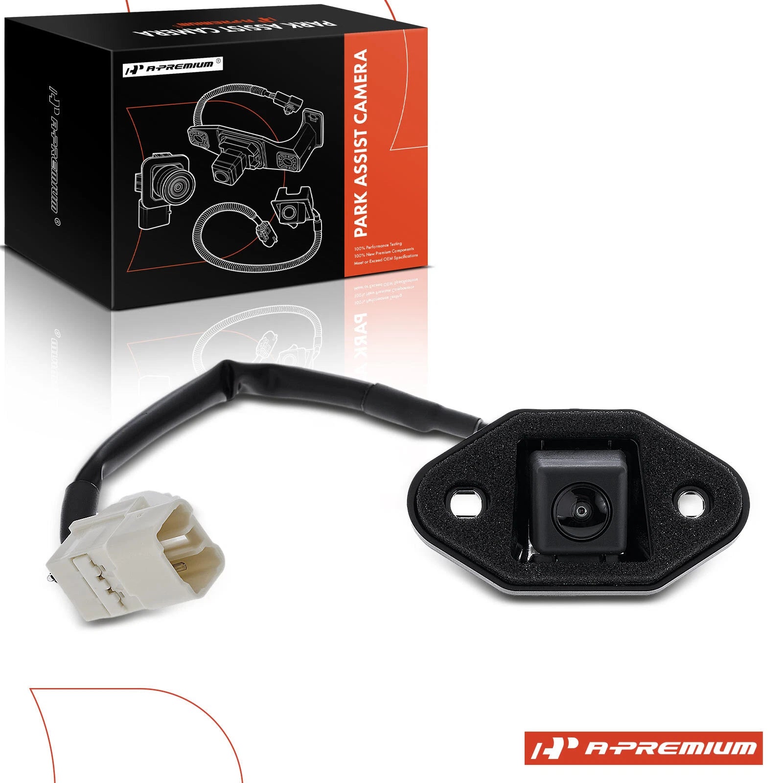 Rear View Backup Park Assist Camera for Mitsubishi Lancer (2012–2013)