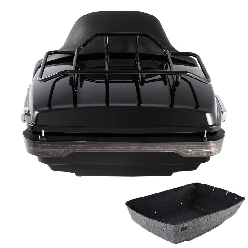 Trunk Pad Rack Brake Tail Lamp for Harley CVO Road Glide (2014–2026)