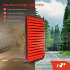 High Performance Engine Air Filter for Chevrolet Equinox Malibu (2005-2009)