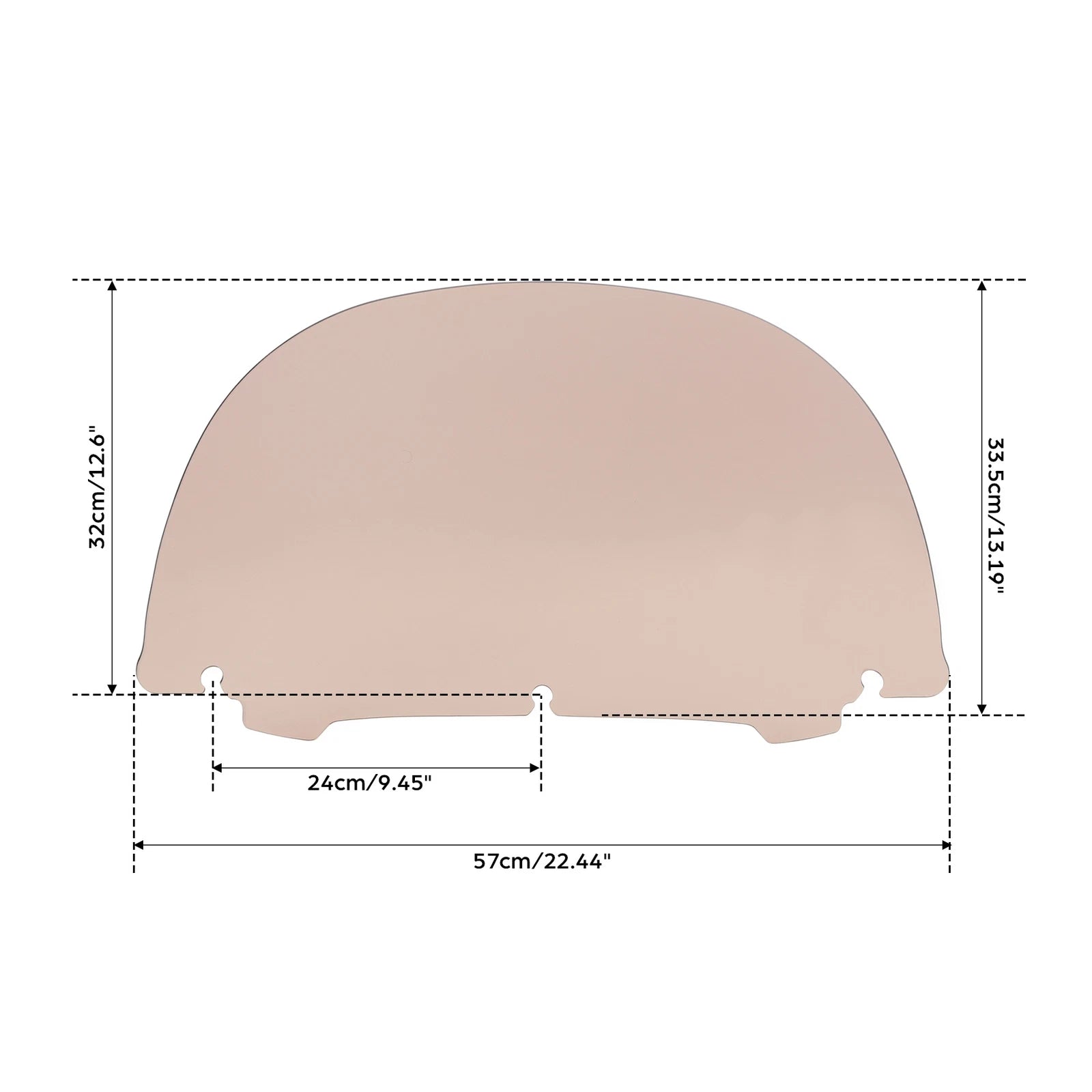 Windscreen for Harley Touring Electra Street Glide Trike (2014–2023)