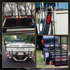 2X 6 Inch Red LED Trailer Light for Universal Use