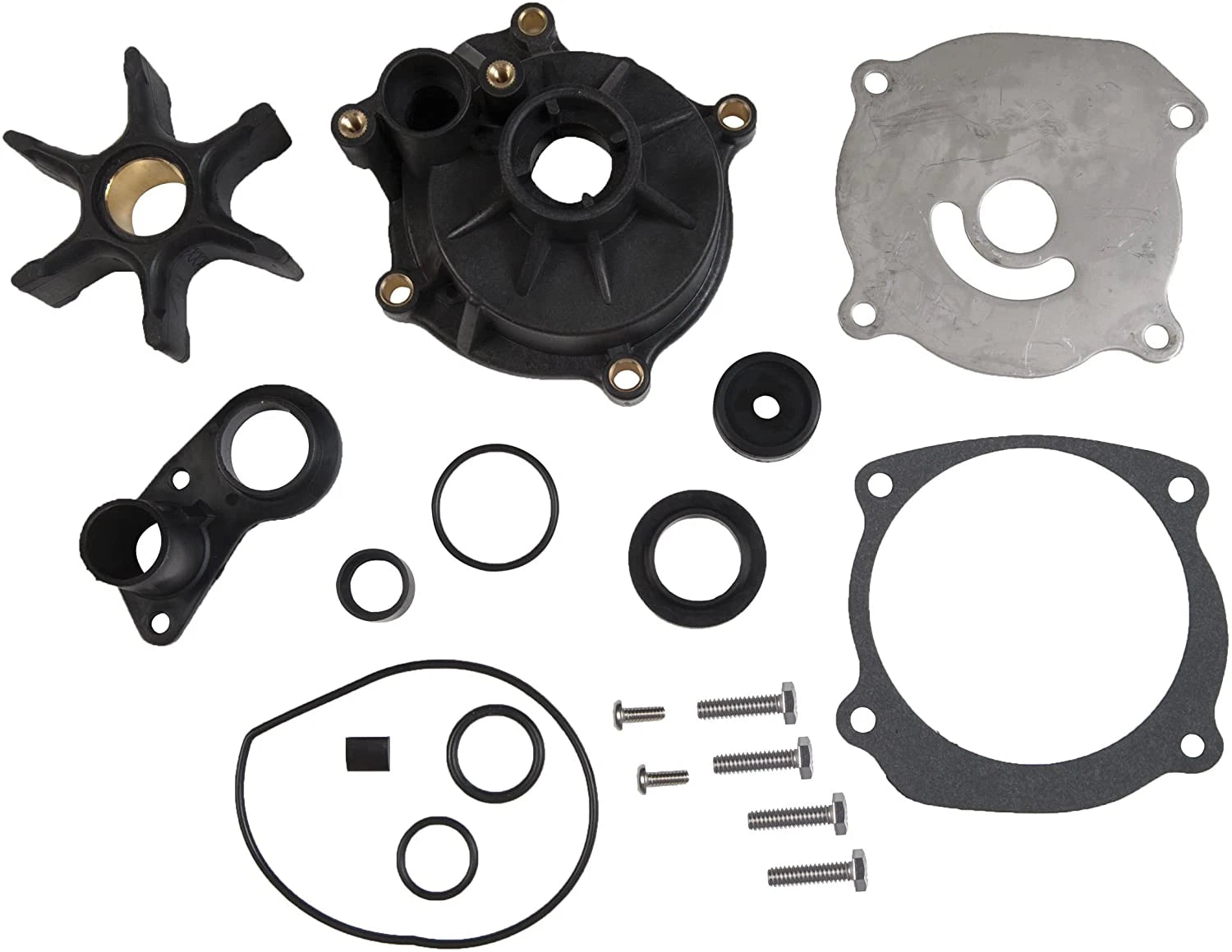 Water Pump Impeller Kit for Johnson 3 4 9.9 15 65-300HP (5001594 390768 392750)