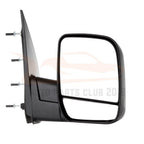Passenger Side Folding Manual Black Mirror for Ford E150-E550 (2002-2008)