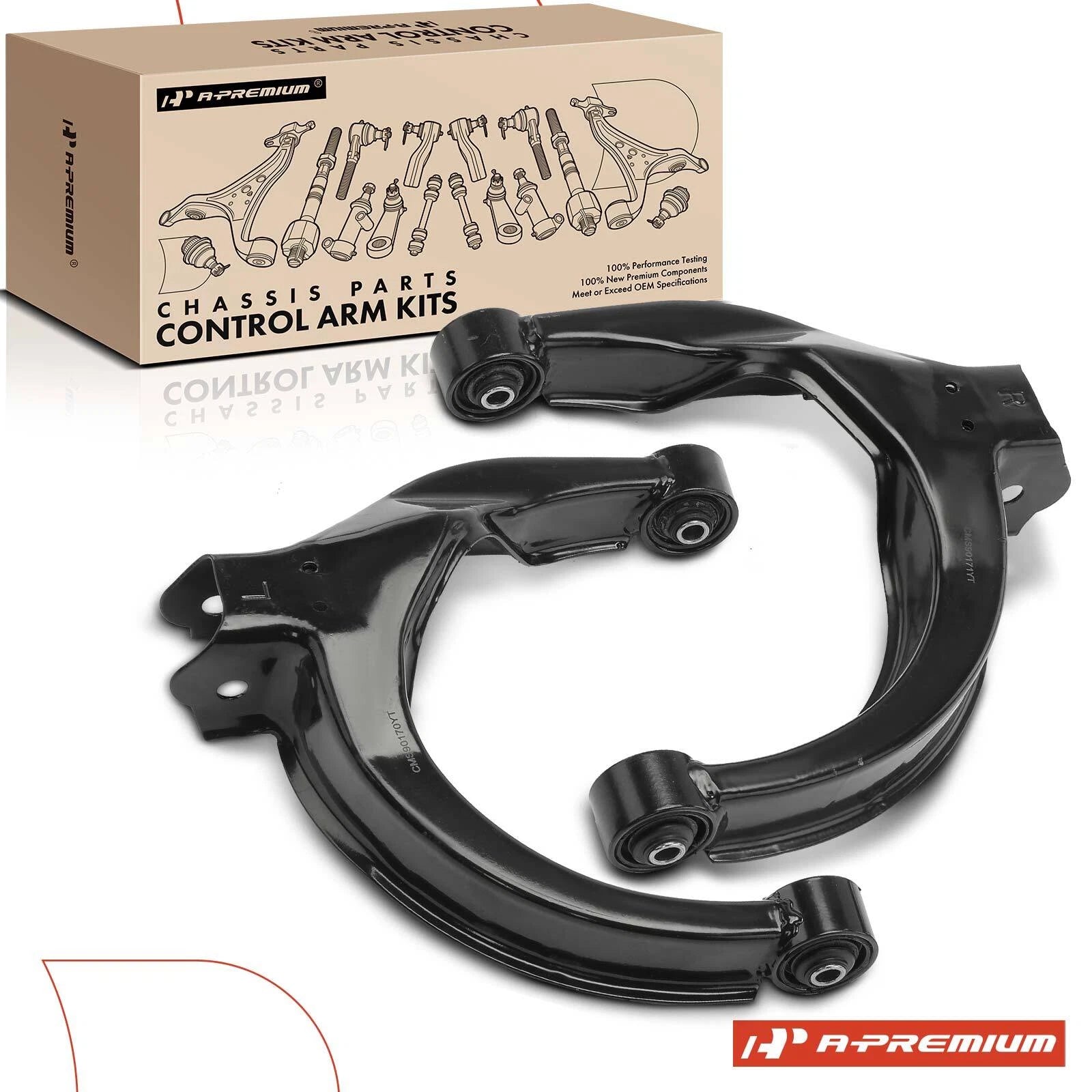 2Pcs Rear Upper Control Arm for Hyundai Sonata, Kia Optima (1998–2005)