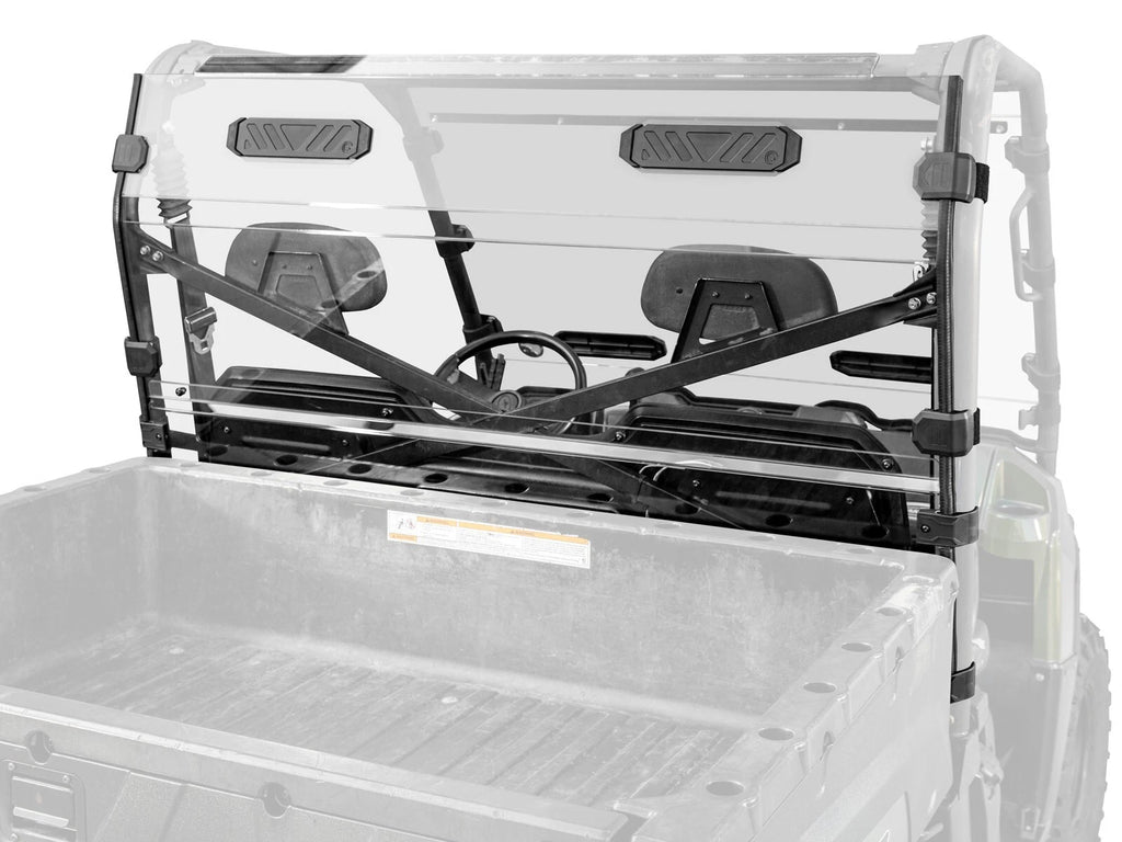 Vented Full Rear Windshield for Polaris Ranger Full Size (2005–2023)