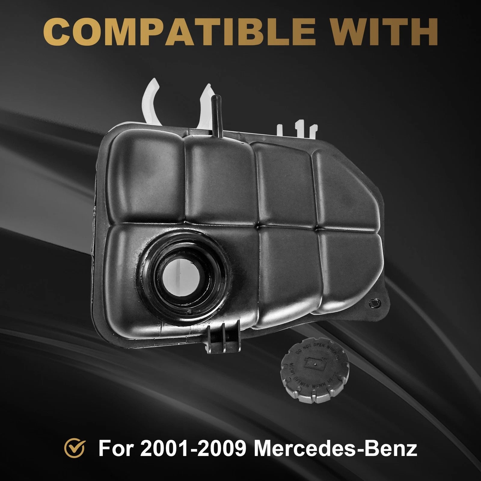 Coolant Expansion Tank for Mercedes Benz C32 C320 C230 C240 C280