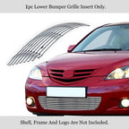 Chrome Billet Grill Insert for Mazda 3 Sport Hatchback (2004-2006)