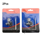 2Pcs Silver Bullet Piercing Valve Line Tap for HVAC Parts