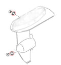 Drain Plug Gasket for Suzuki Outboard Gearcase & Power Unit (09168-10022)