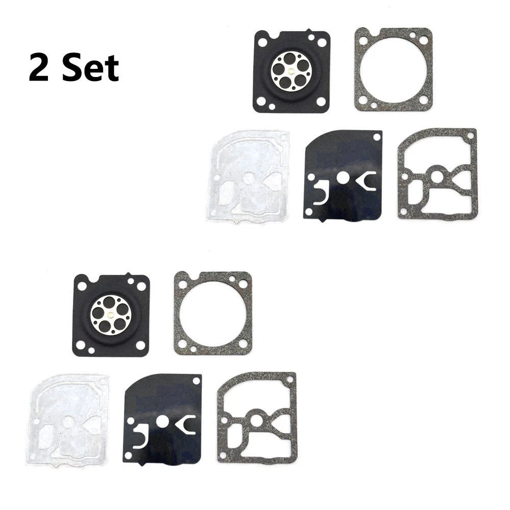 Set of 2 Carburetor Gasket Diaphragm Kit for ZAMA GND-105 C1M-EL44