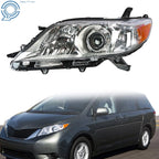 Left Headlight for Sienna (2011-2020) Halogen