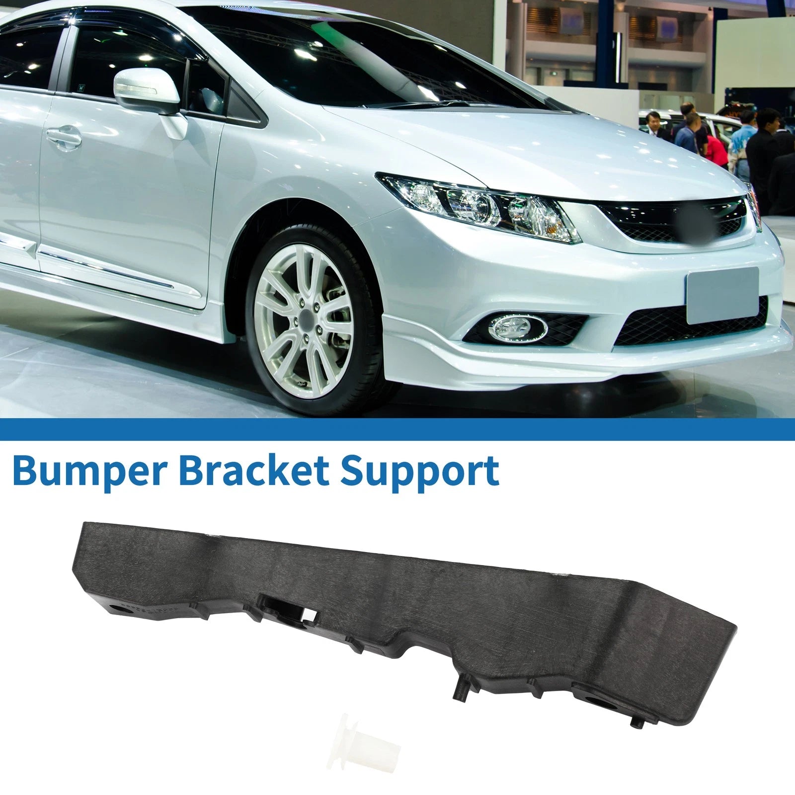 Left Front Bumper Retainer Bracket No. 865911E000 for Hyundai Accent (2006–2011)