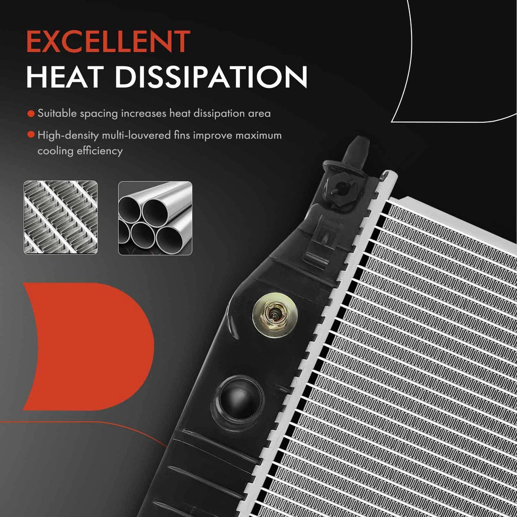 Radiator with Transmission Oil Cooler for Chevy Corvette (2005-2012)