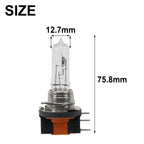 2x H15 12V 15/55W Halogen Headlight Bulbs for Car (High Beam)