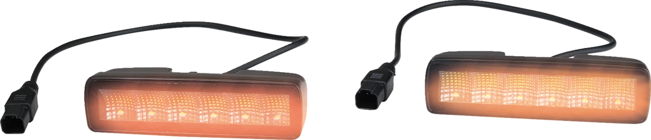 LED Mini Light Bar for Moose Offroad (6", Amber) MSE-LPKITMA