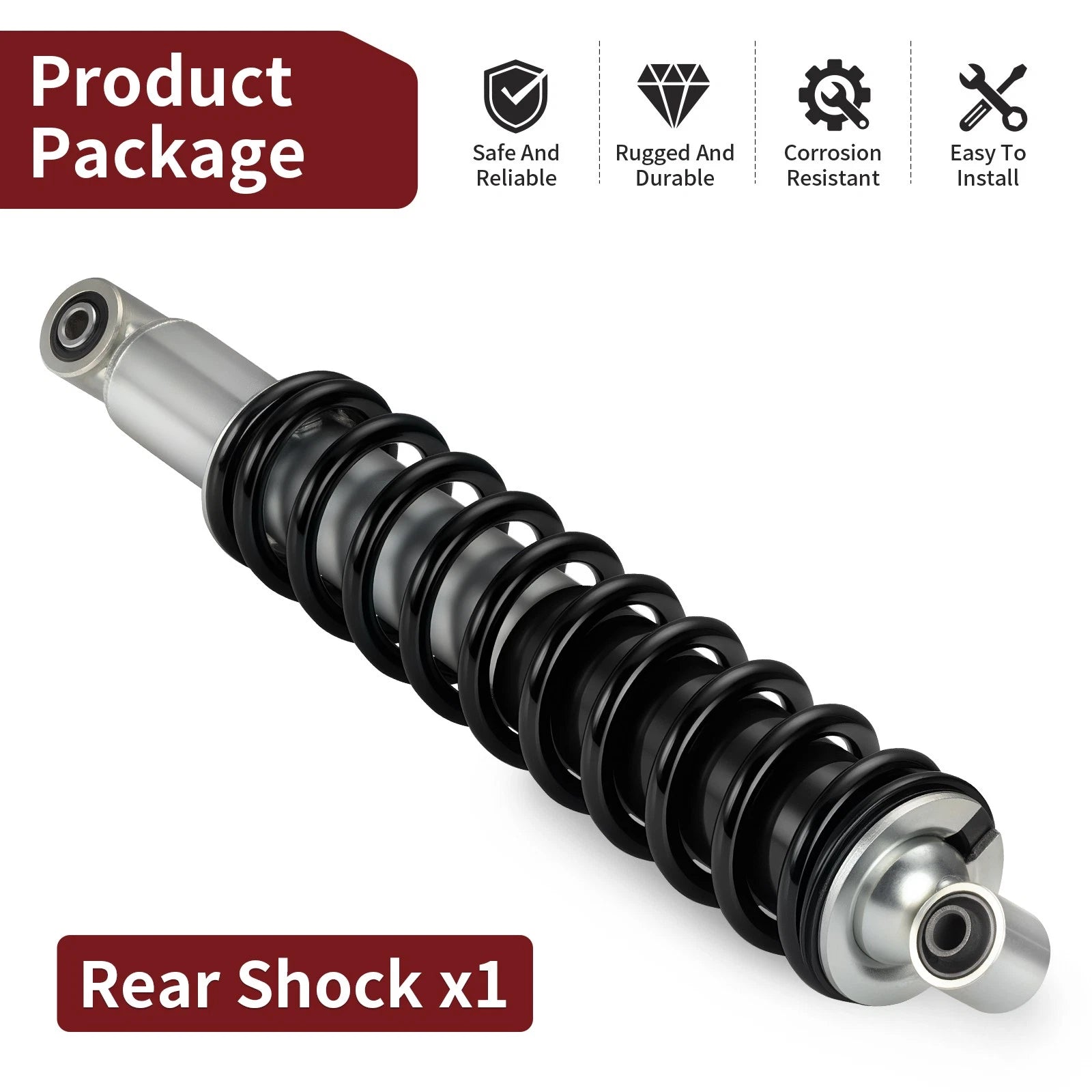Rear Shock Absorber for Honda Rancher 420 TRX420TE TRX420TM (2007–2013)