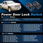 2X Power Door Lock Switch 15172121 for Chevy Avalanche Silverado Suburban (2001–2006)