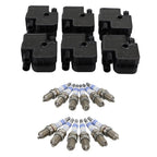 Set of 6 Ignition Coils & 12 Iridium Spark Plugs for V6 (2.6–3.7)