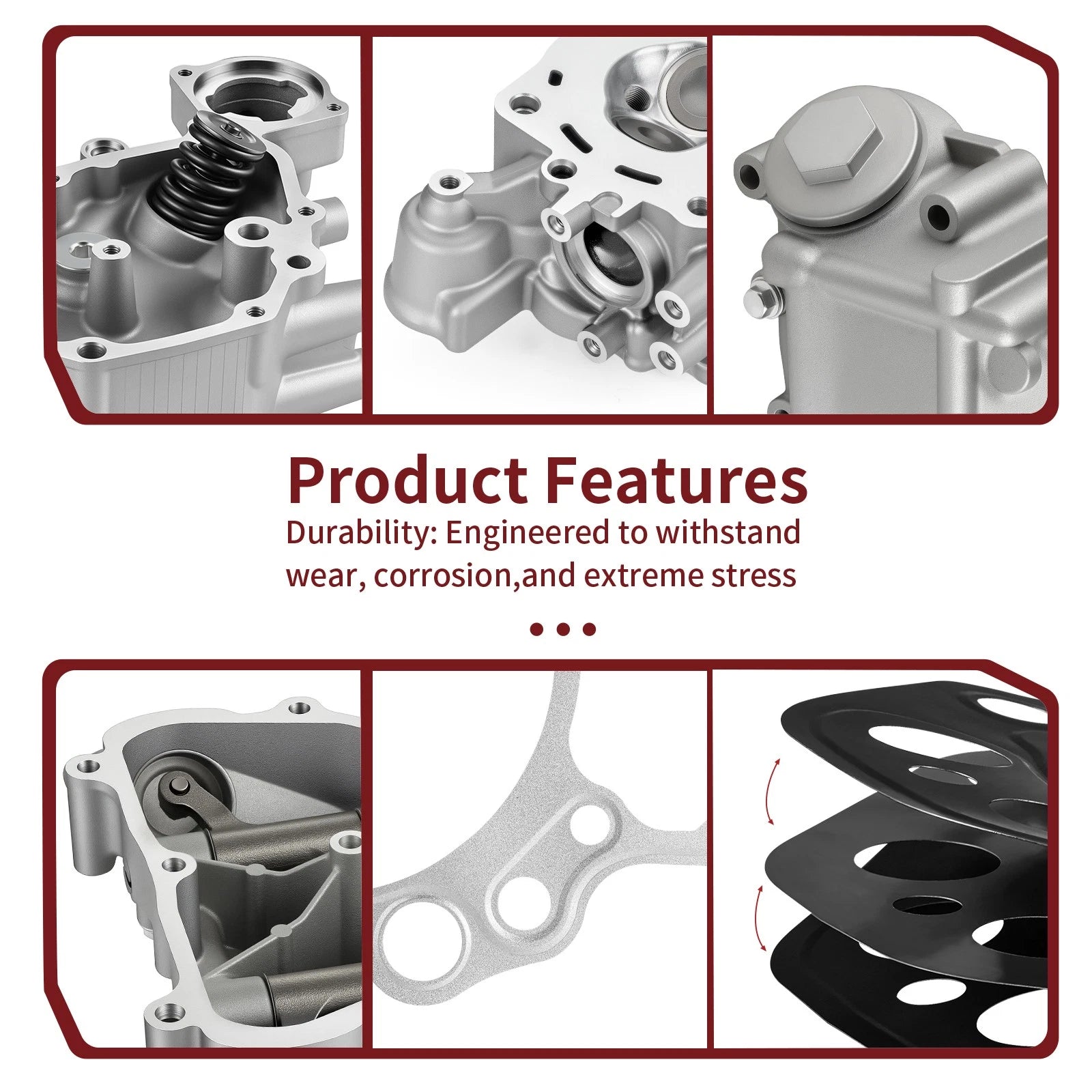Cylinder Head & Cover Valves for Honda Rancher 420 TRX420 (2009-2024)