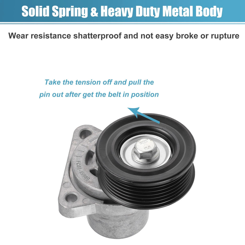 Belt Tensioner Pulley Assembly No.LFG115980C/LFG115980B for Mazda 3 (2010–2013)
