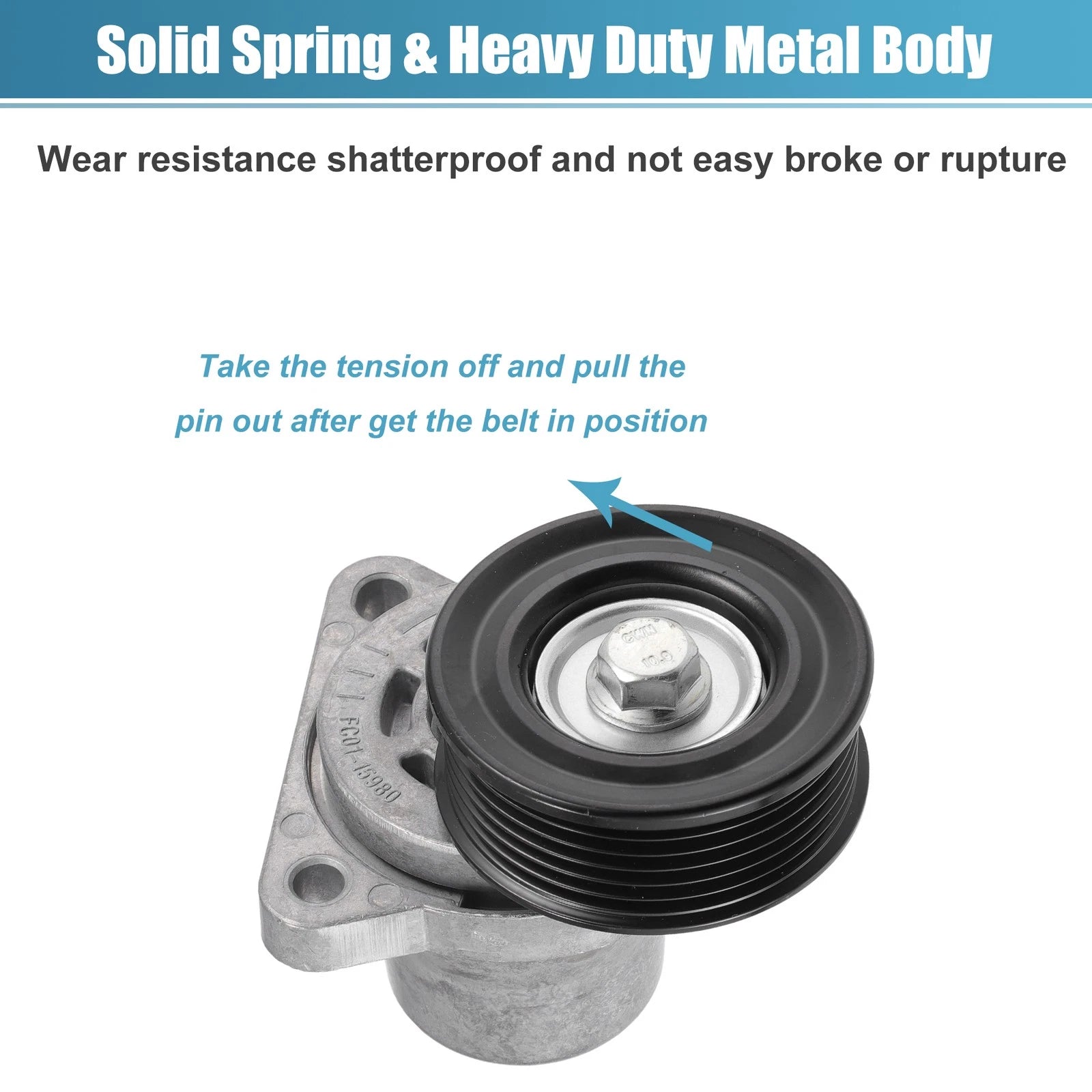 Belt Tensioner Pulley Assembly No.LFG115980C/LFG115980B for Mazda 3 (2010–2013)