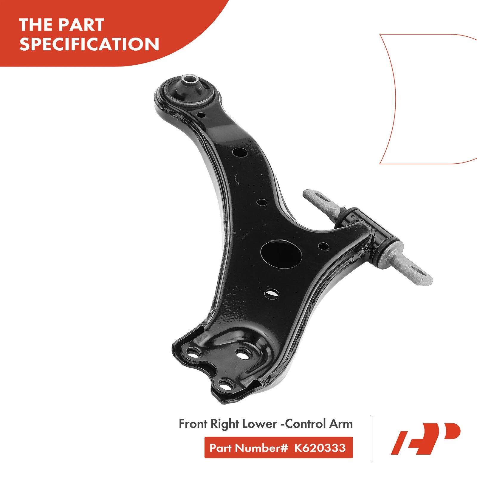 10xFront Lower Control Arm Ball Joint Sway Bar Tie Rod for Camry (2012-2014)