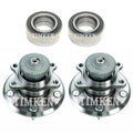 Front and Rear Wheel Bearings & Hubs Kit for Kia Optima (2006–2008)