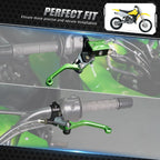 7/8" Hydraulic Brake & Cable Clutch Lever for Kawasaki KX85 KX125 KX250F KX450F (2001–2023)