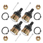 Set of 4 Upper & Lower Front Ball Joints for Yamaha Grizzly YFM 550 YFM 700 (2013–2024)