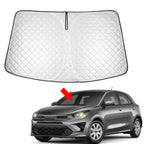 Foldable Windshield Sun Shade for Kia Rio (2018–2023)