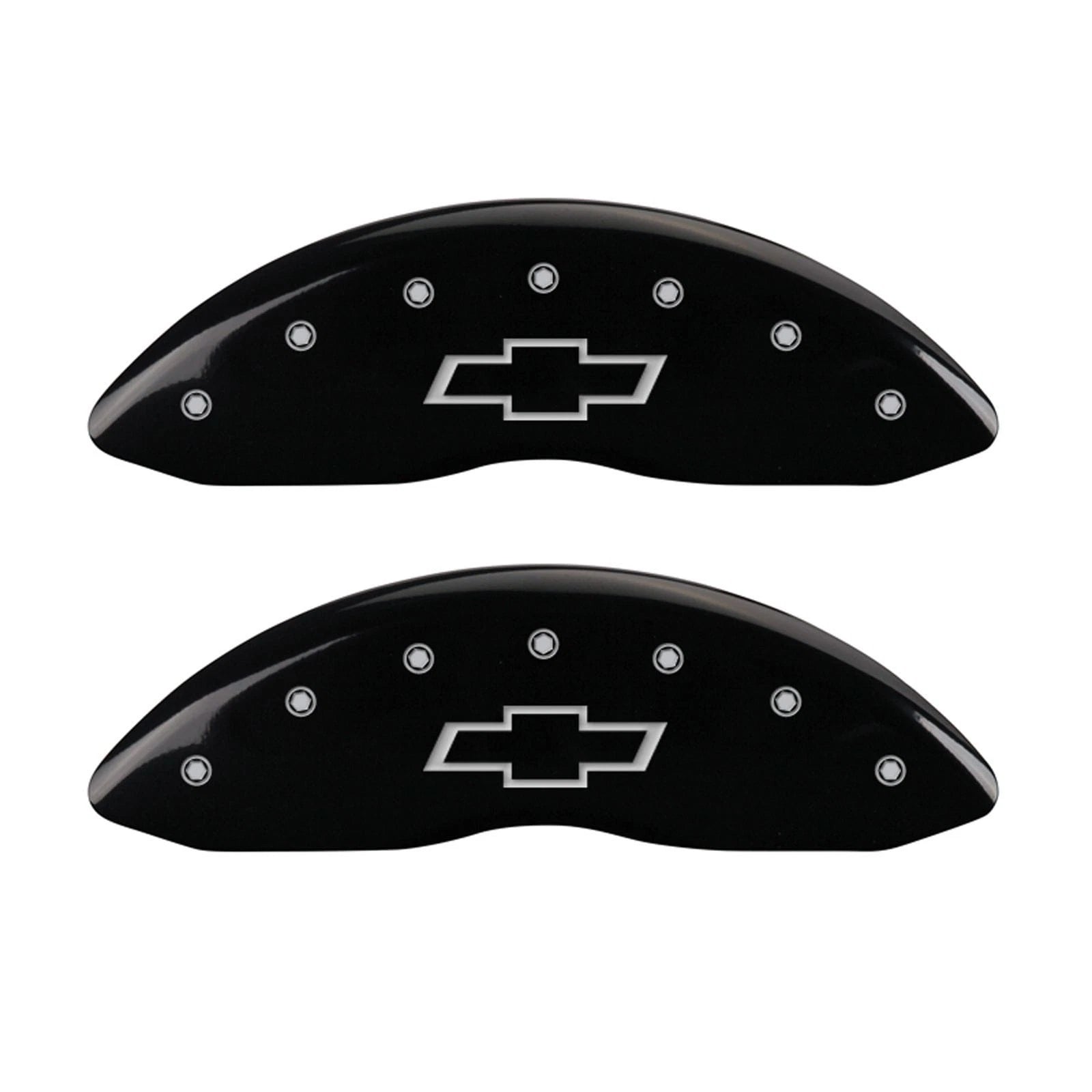 Set of 4 Black Bowtie Caliper Covers for 2012 Chevy Camaro SS (2012–2012)