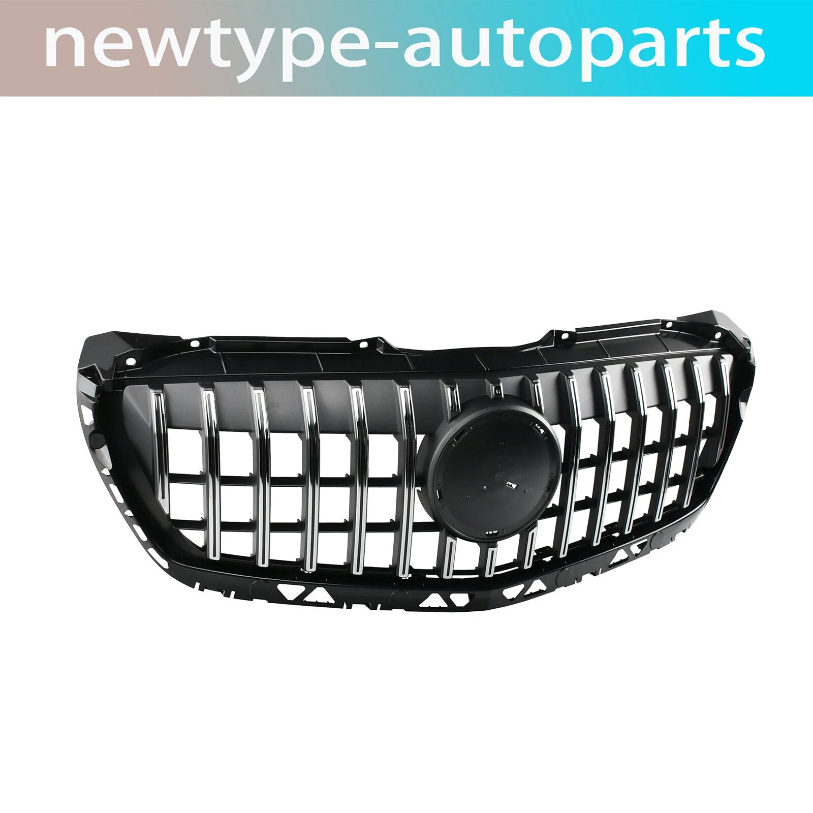 Front GT Style Grille Chrome for Benz Sprinter W906 2500 3500 (2014–2018)