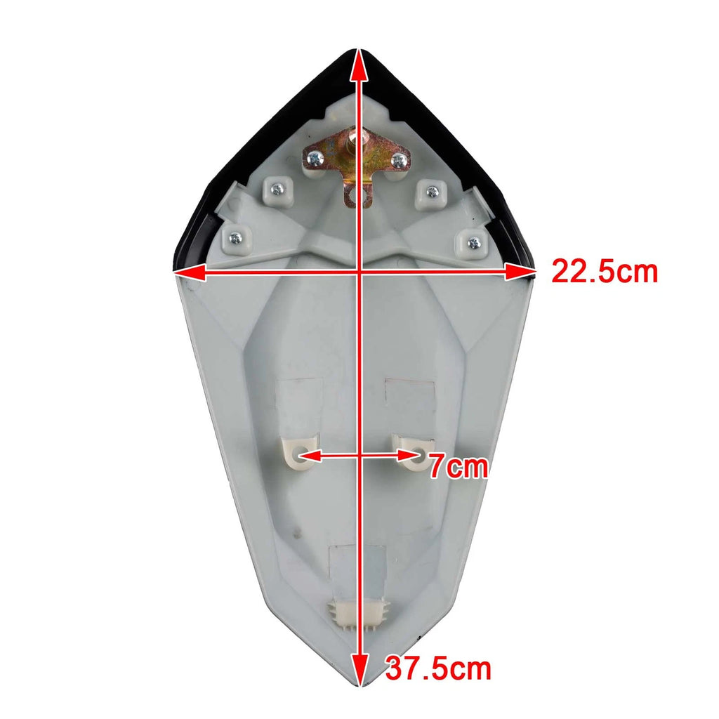 Tail Rear Seat Fairing Cowl for Kawasaki Ninja 500 EX500R Z500 (24-25) Black