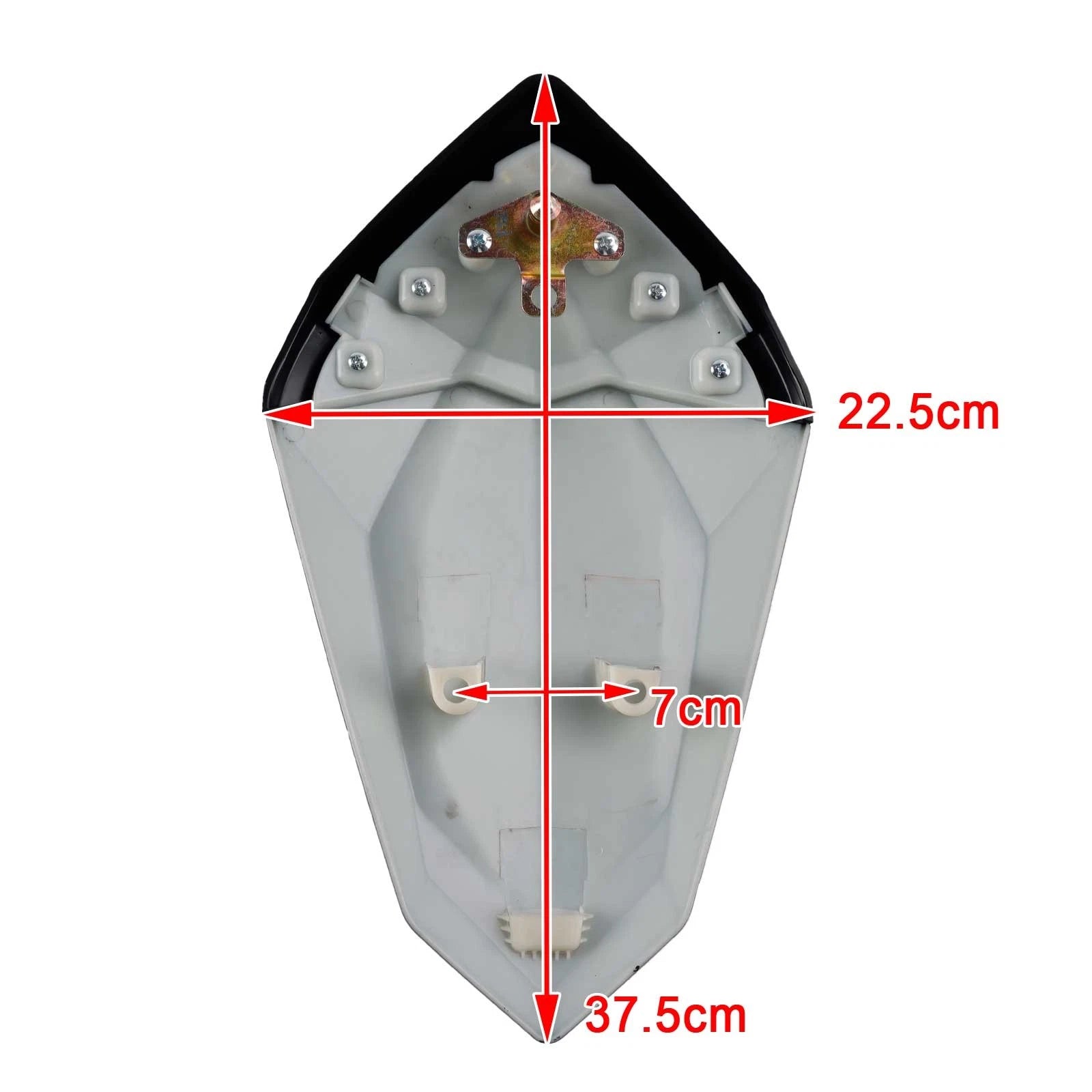 Tail Rear Seat Fairing Cowl for Kawasaki Ninja 500 EX500R Z500 (24-25) Black