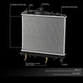 Full Aluminum Core Radiator for Ford Festiva (1988–1993) DPI 263