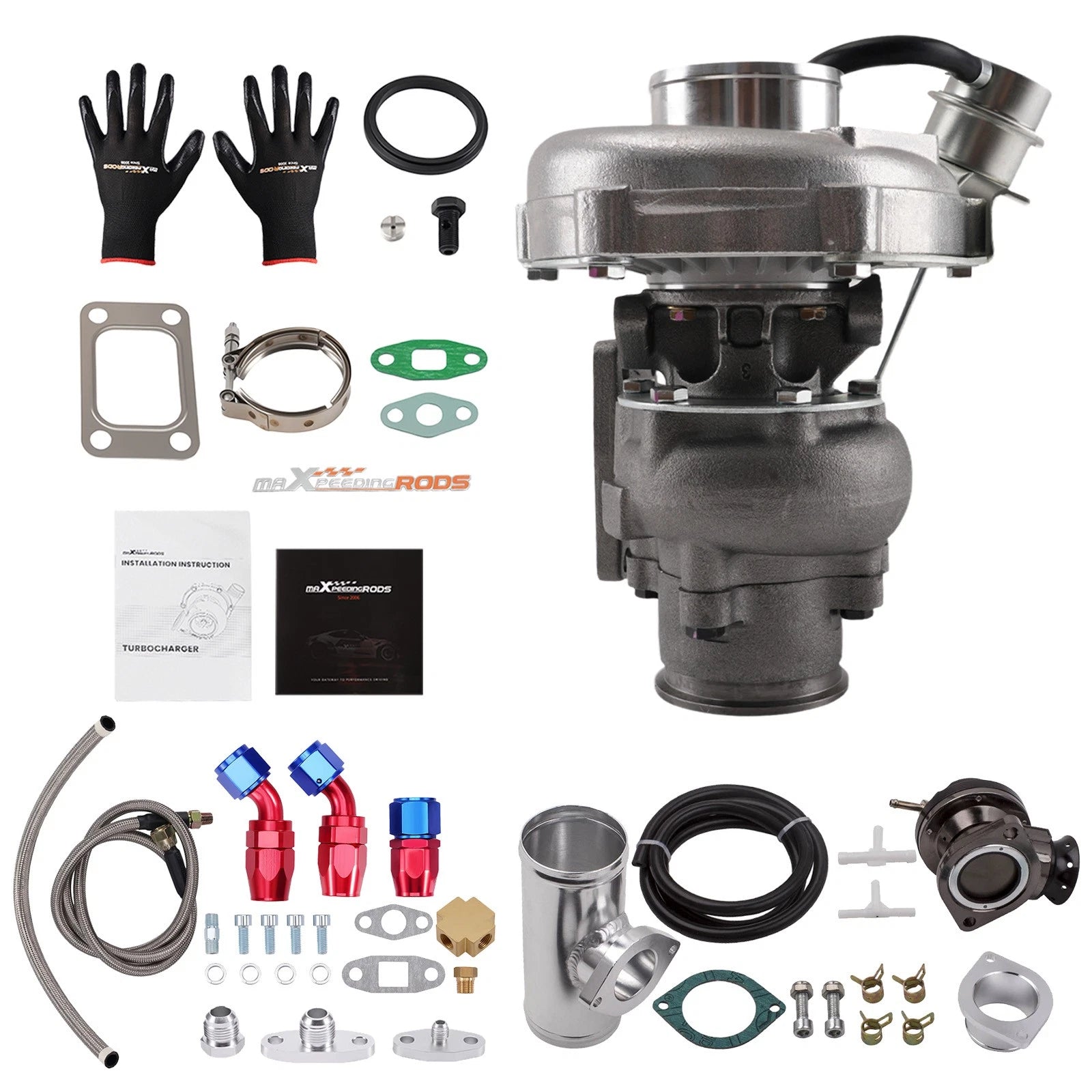 T04E T3 Turbo Compressor Kit for 400+HP Applications