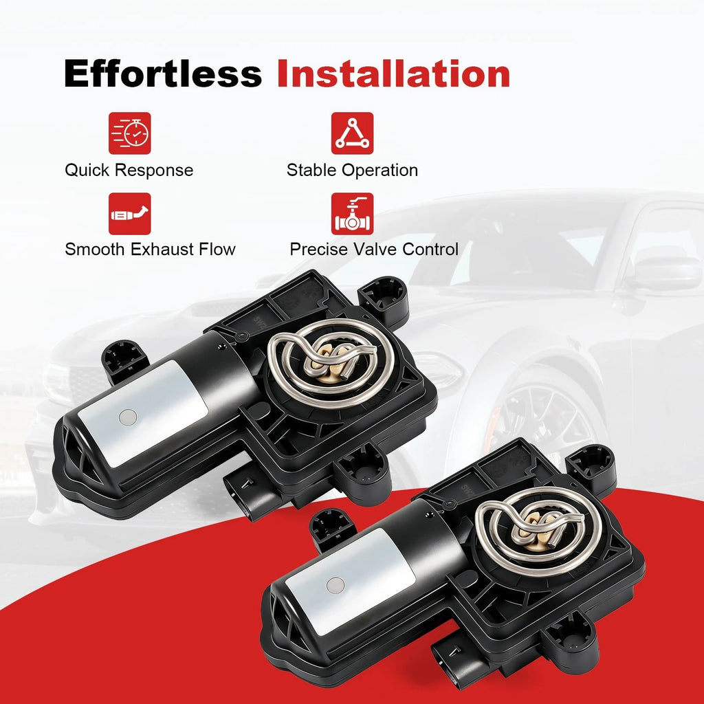 2X Side Active Exhaust Valve Actuator for Dodge Charger (2015-2022)