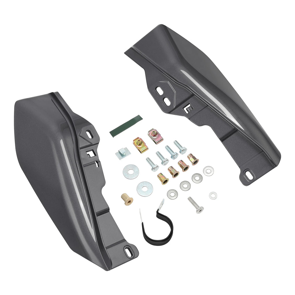 Mid Frame Deflectors for Harley Electra Glide (2009–2024) Gauntlet Gray Metallic