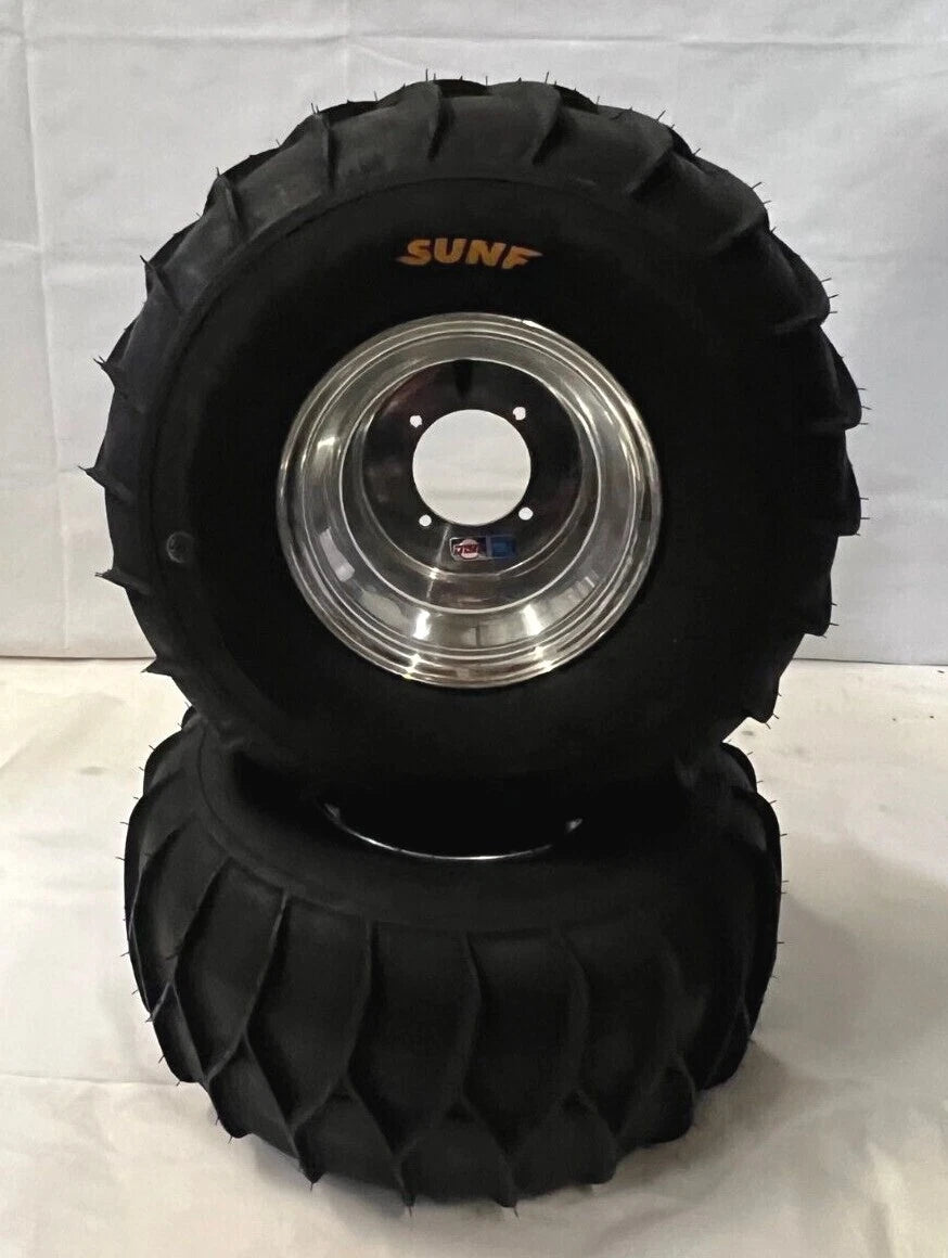 Set of 2 SUNF A036 Sand Snow Mud Paddle Tires for Honda TRX 450R 400EX 250R LTR450