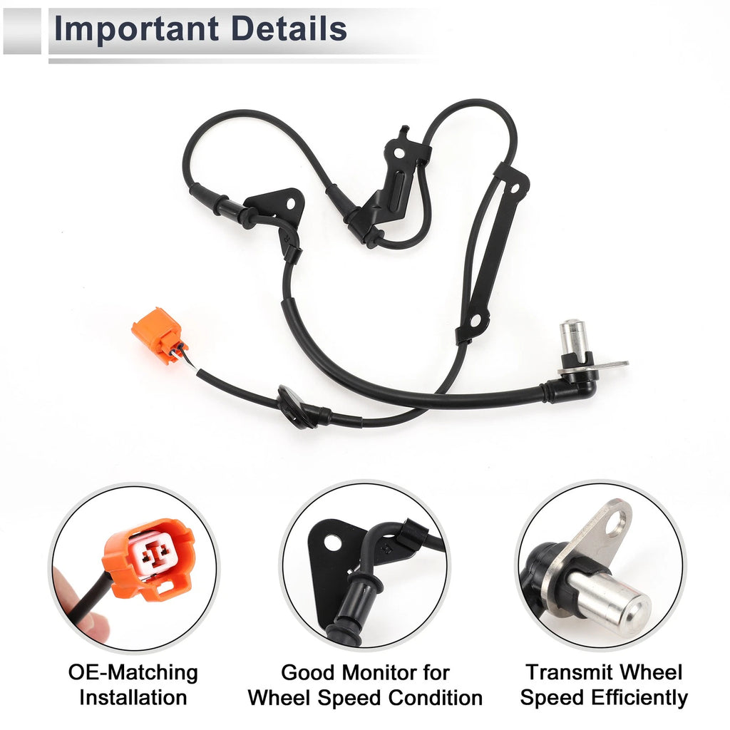 ABS Wheel Speed Sensor No. 57450S2H952 for Honda HR-V (1999–2006) Front Right