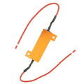 4 x 12V LED LOAD RESISTORS 50W 8 OHM for LED TAIL LIGHTS BULB FLASH INDICATORS
