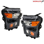 Set of 2 Halogen Headlights for Chevy Silverado 1500 (2022–2024)
