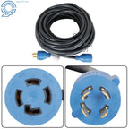 30 Amp Generator Extension Power Cord L14-30 for Power Inlet Box (75 FT)