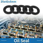 Set of 5 Oil Seal Rotary Shaft Seal 25x42x5mm for Various Models