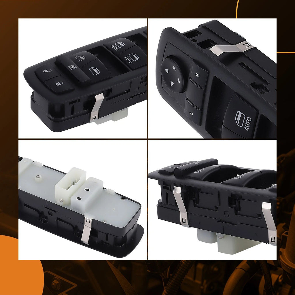 Front Left Door Master Window Switch for Dodge Durango (2016–2021) 68289802AB